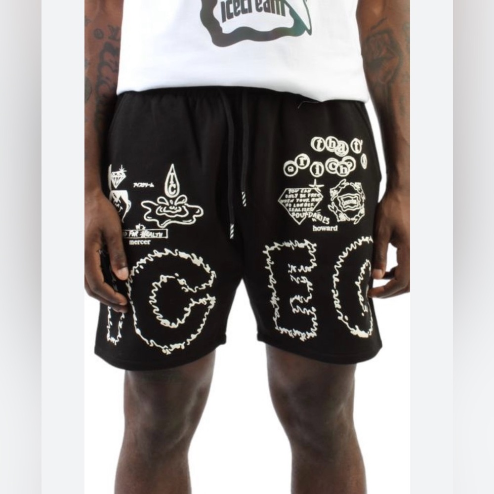 ICE CREAM FLAVORS SHORTS NWOT